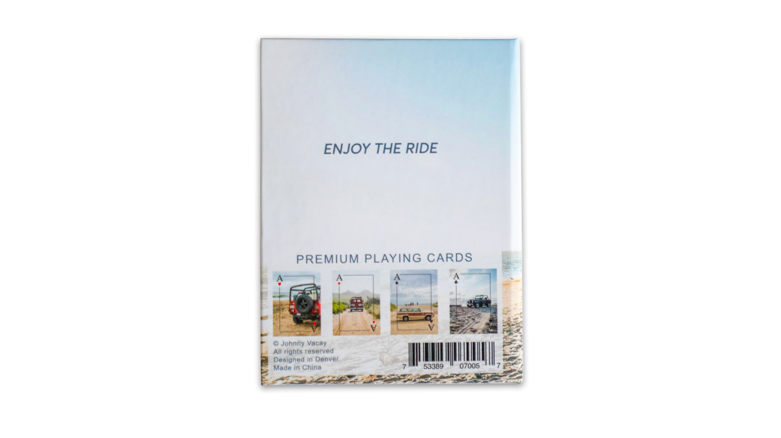 Beach Rides Playing Cards