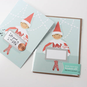 Scratch-off Card - Shelf Elf