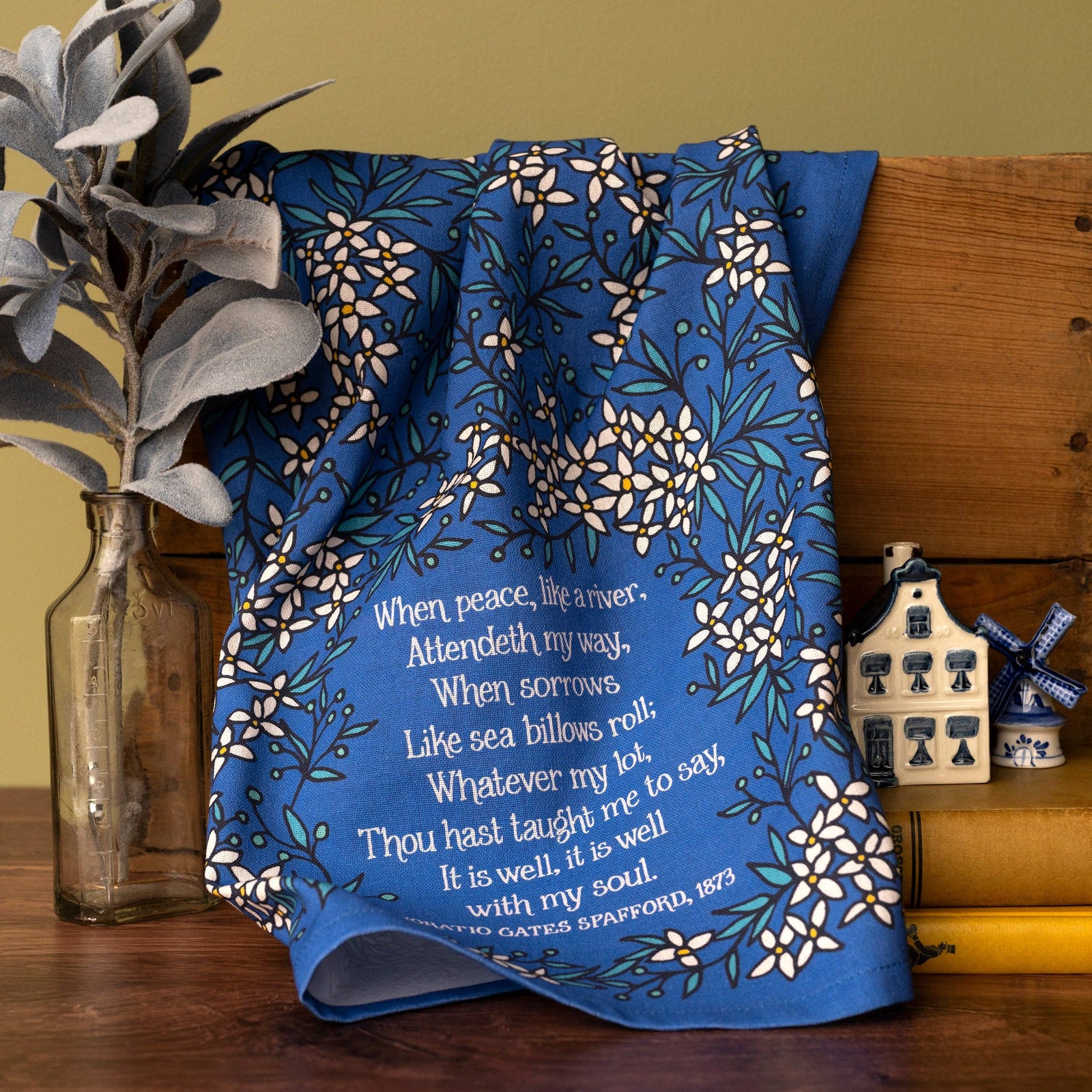 It Is Well Hymn Tea Towel