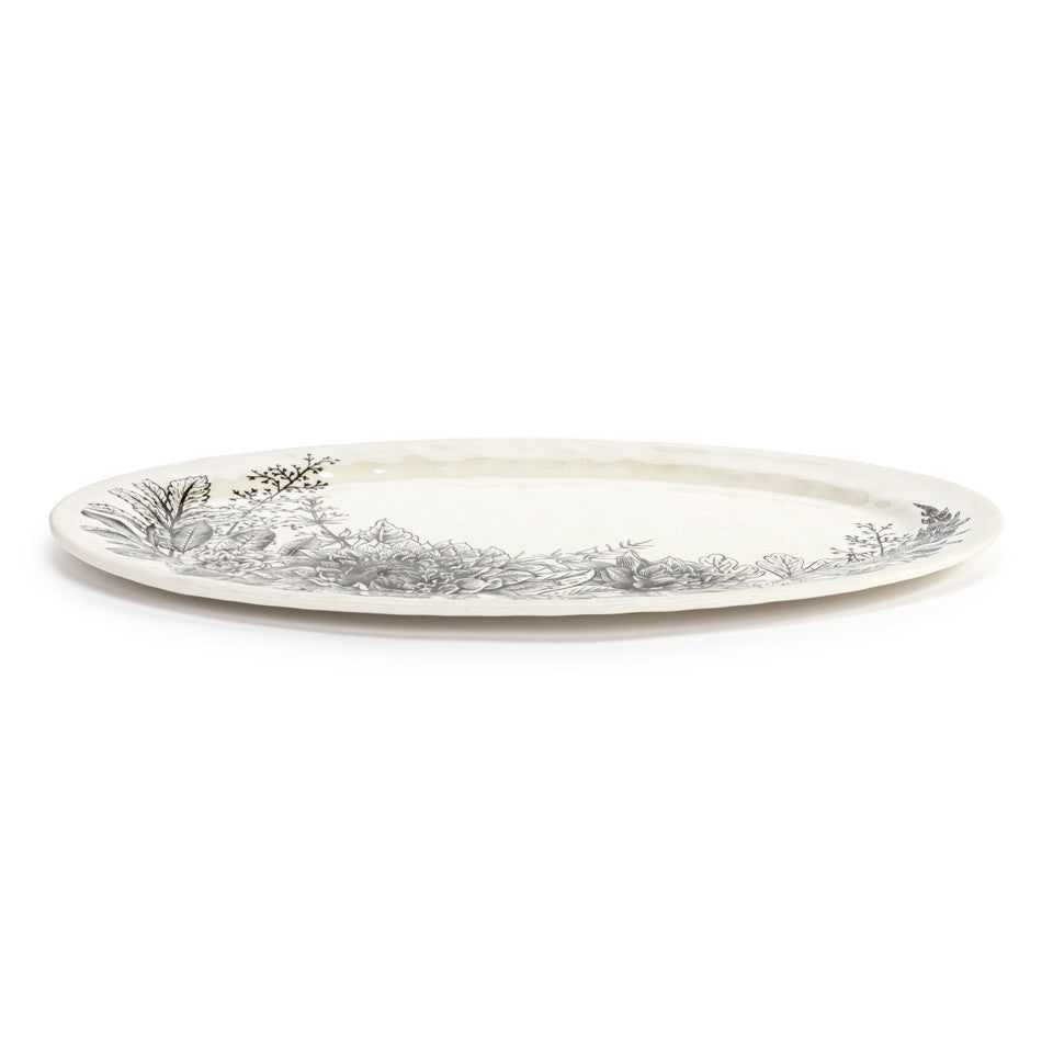 Floral Melamine Platter