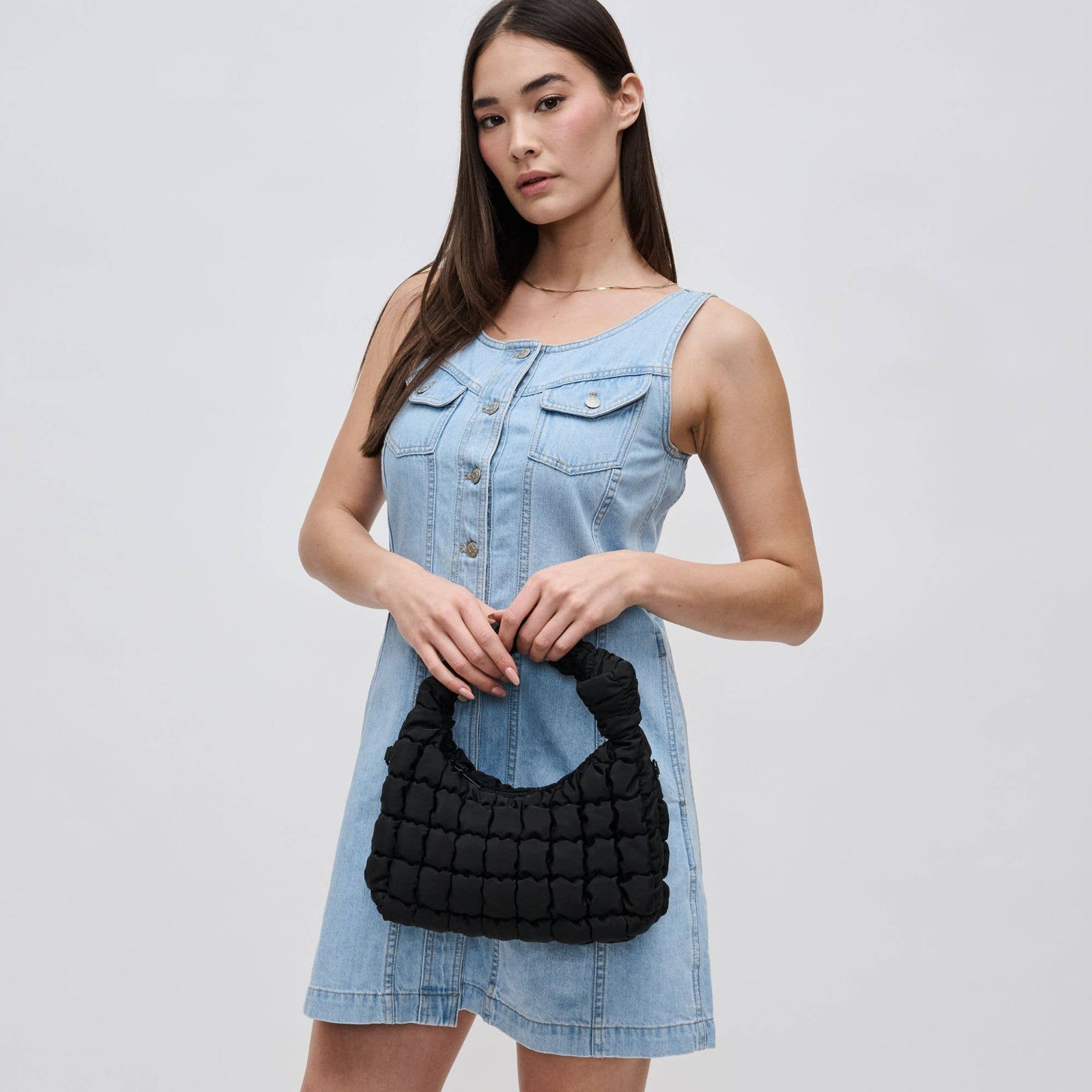 Radiance Quilted Crossbody Purse