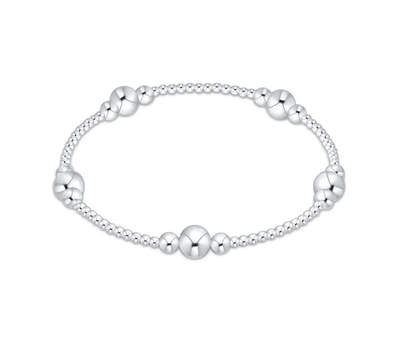 Purpose Sterling 6mm bead bracelet