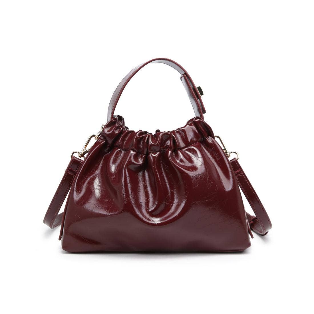 Bambi Crossbody: Burgundy