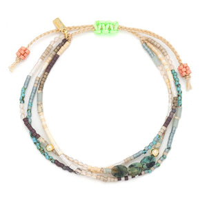 Echoes of Summer Bracelet - African Turquoise