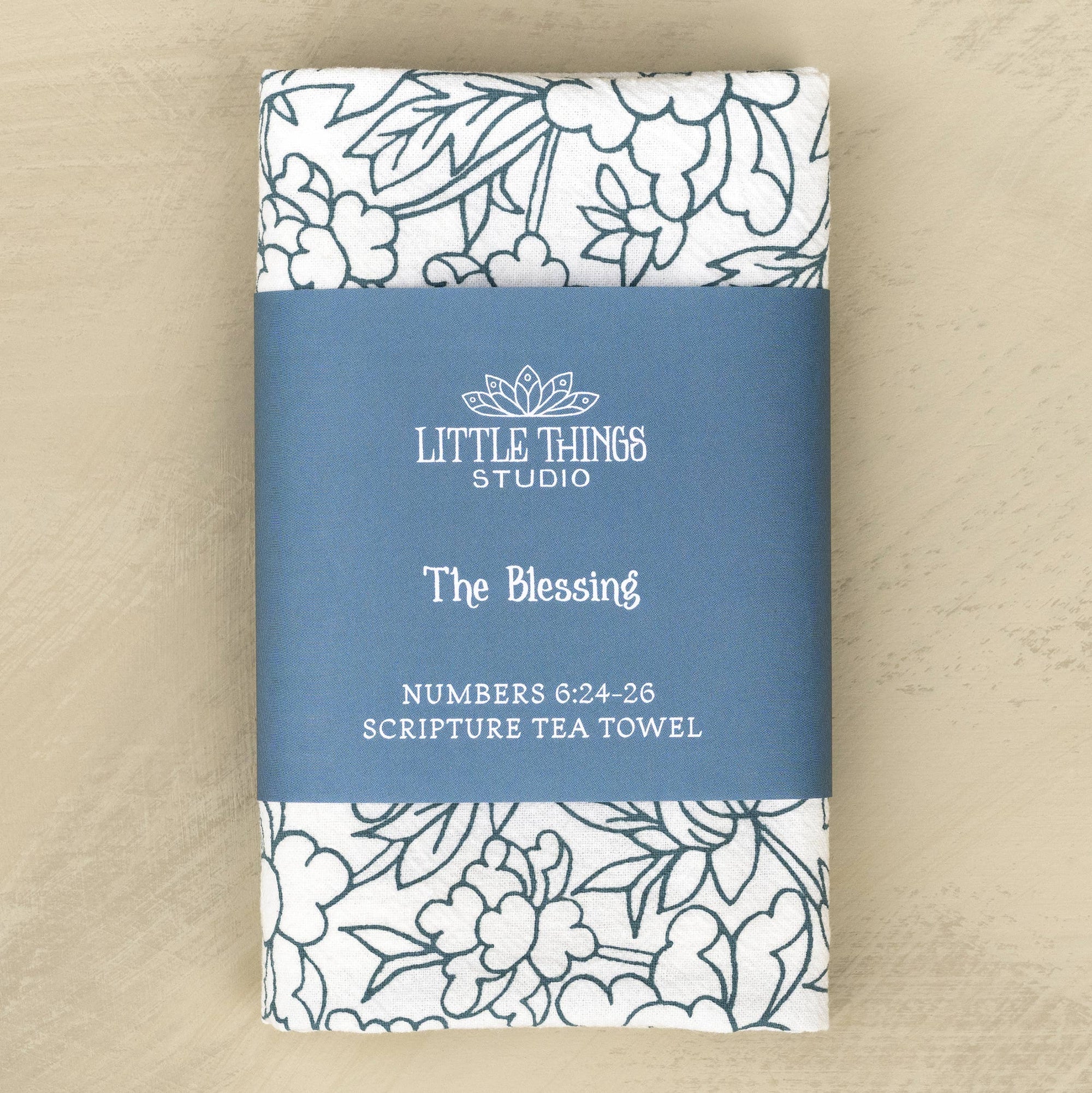 The Blessing Scripture Tea Towel