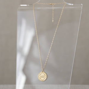 Psalm 46:10 necklace