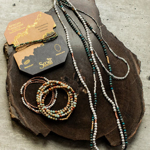 Stone Wrap - aqua terra