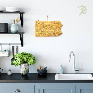 Pennsylvania Cutting Board