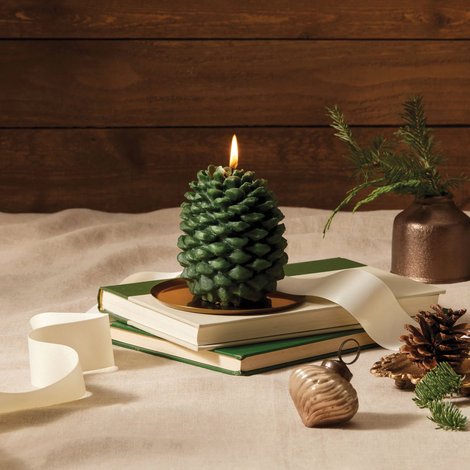 Frasier Fir Molded Pinecone Candle
