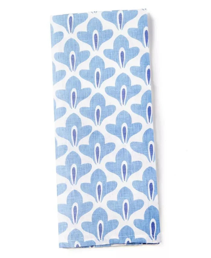 Iris Blue Sprout Towel