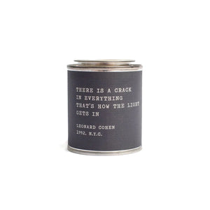 Leonard Cohen Legends Candle