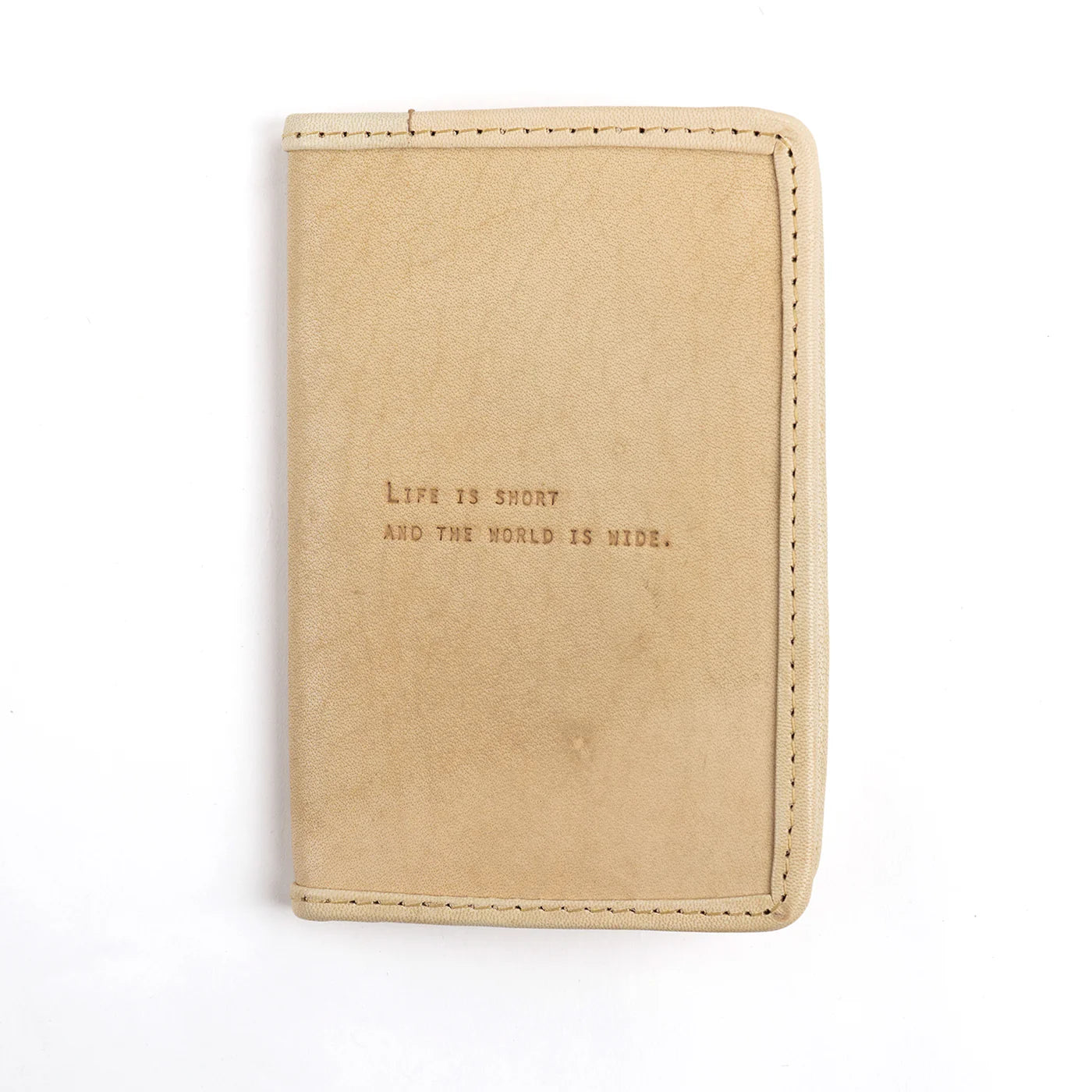 Honey Passport Cover - Life is short
