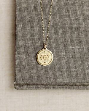 Philippians 4:67 Petite Pendant Necklace