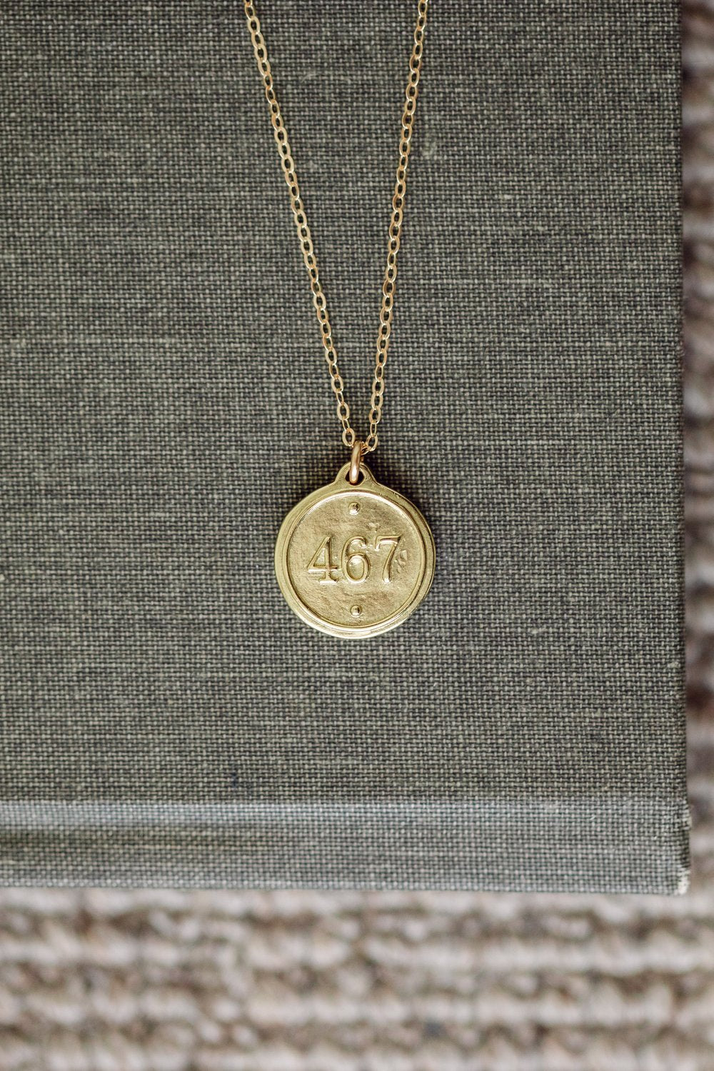 Philippians 4:67 Petite Pendant Necklace