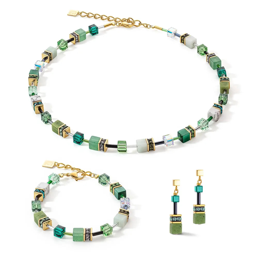 GeoCUBE® Iconic Precious Stone Bracelet green