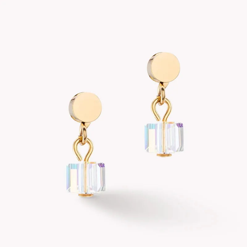 Multicolour Geocube Earrings