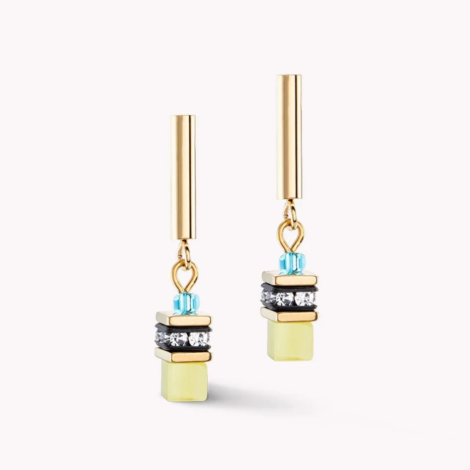 Multicolour Geocube Earrings