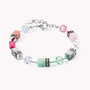 GeoCUBE® Iconic Bracelet green-pink