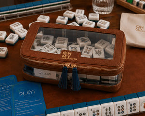 Tile Storage Bag - cognac