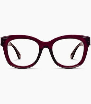 Center Stage Peepers - dark cherry