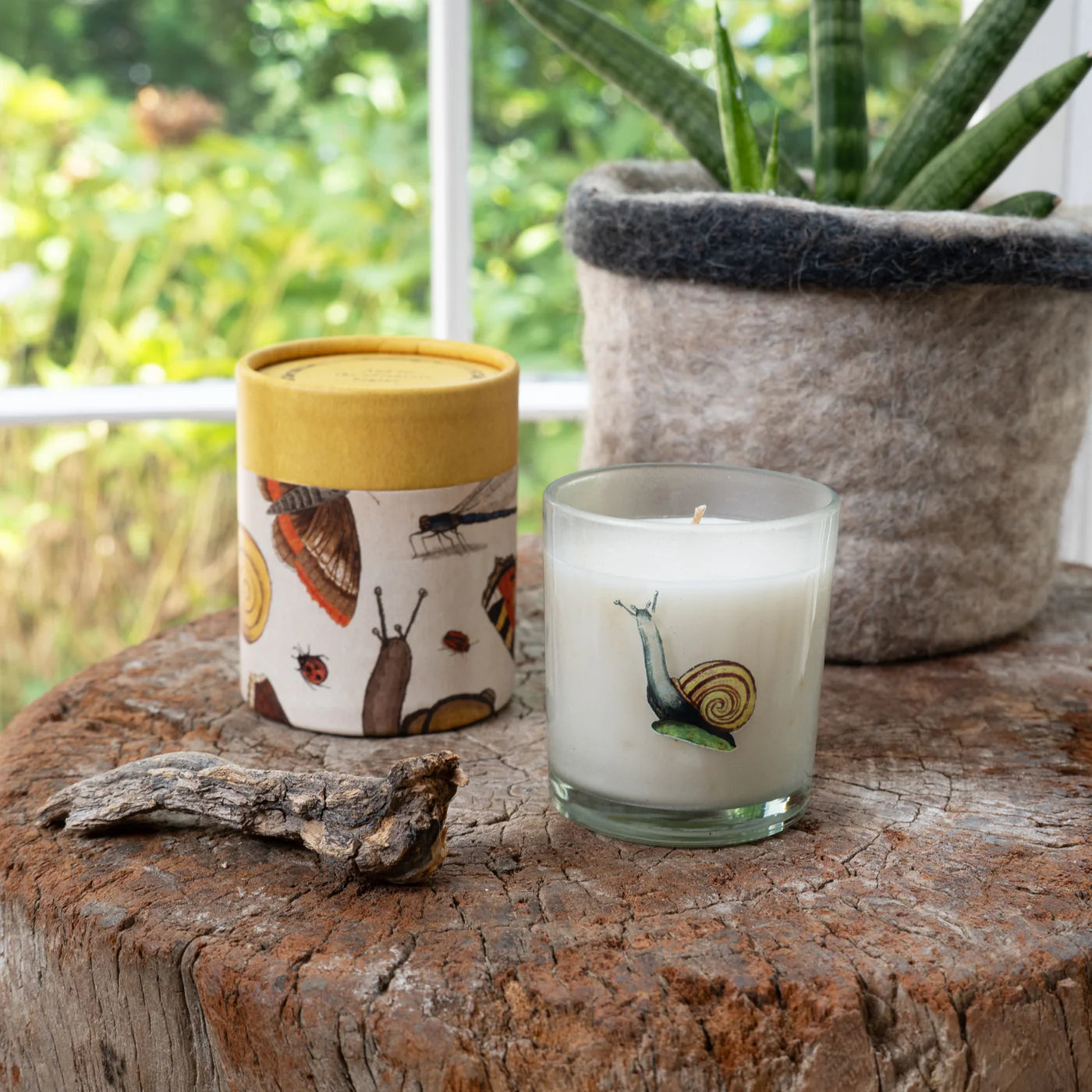 Flora & Fauna Snail Candle