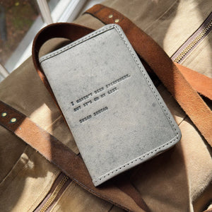 Haven't Been Everywhere Leather Passport Cover