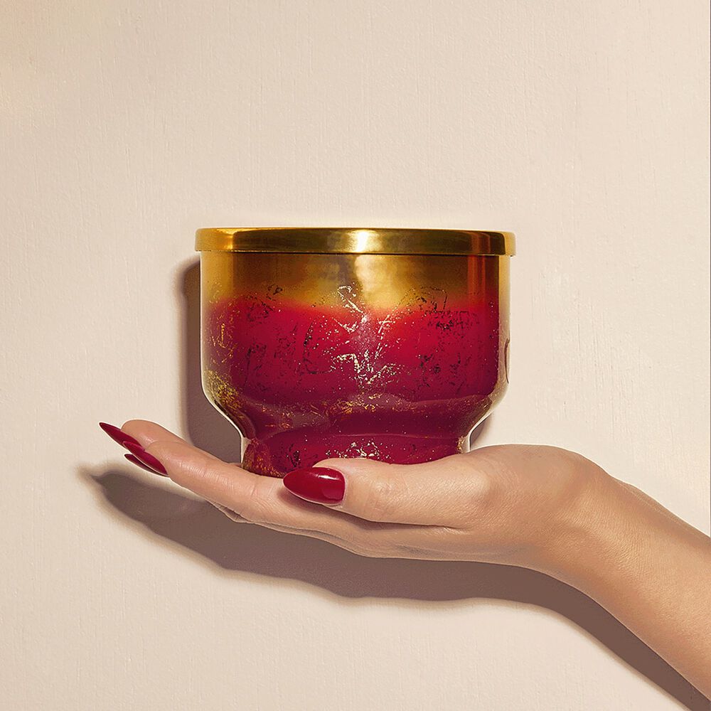 Tinsel & Spice Glimmer Inverted Candle