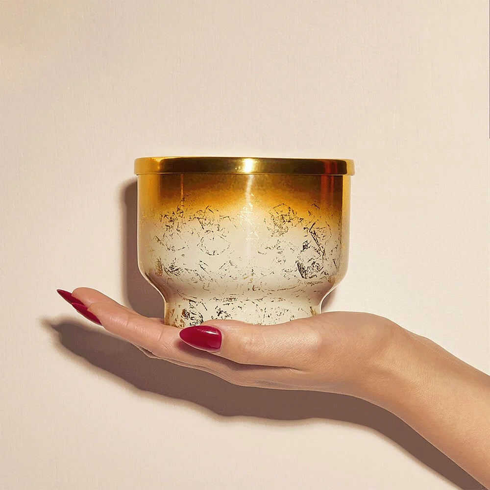 Volcano Glimmer inverted jar candle