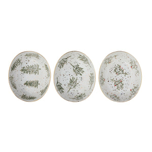 Greenery Stoneware Dish