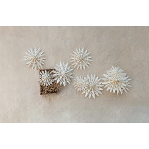 Paper Snowflake Garland
