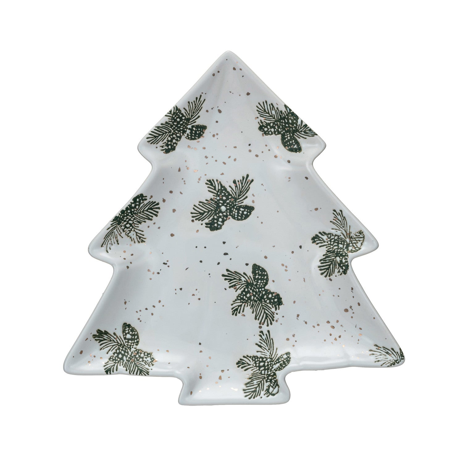 Greenery Tree Shaped Plate