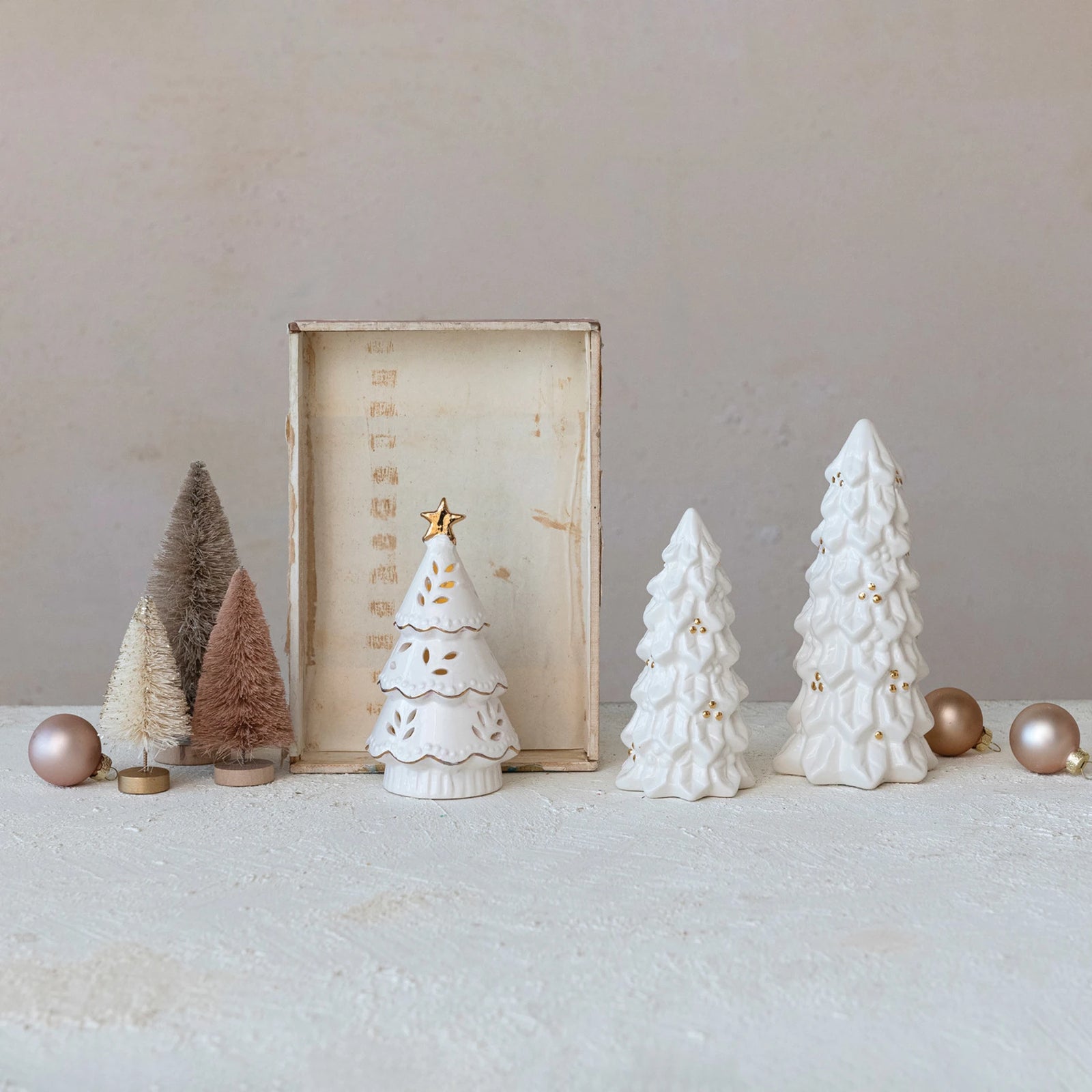 Gold Star LED Tree