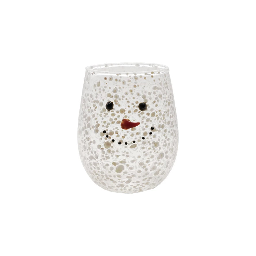 Snowman Glass
