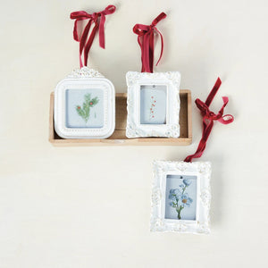 Photo Frame/Ornament with ribbon