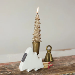 Tree shaped match holder