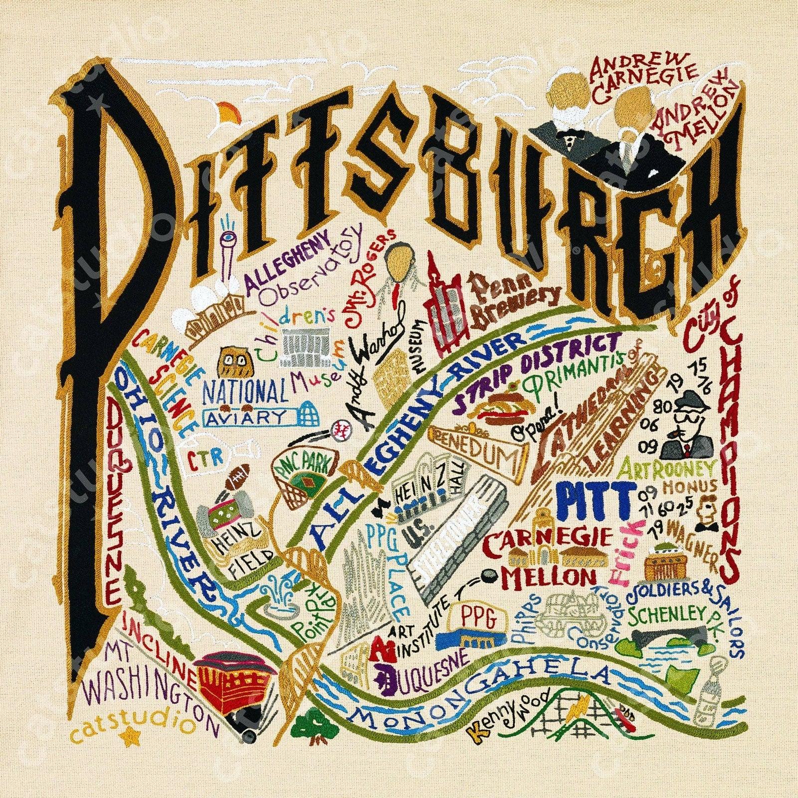 Pittsburgh Art Print