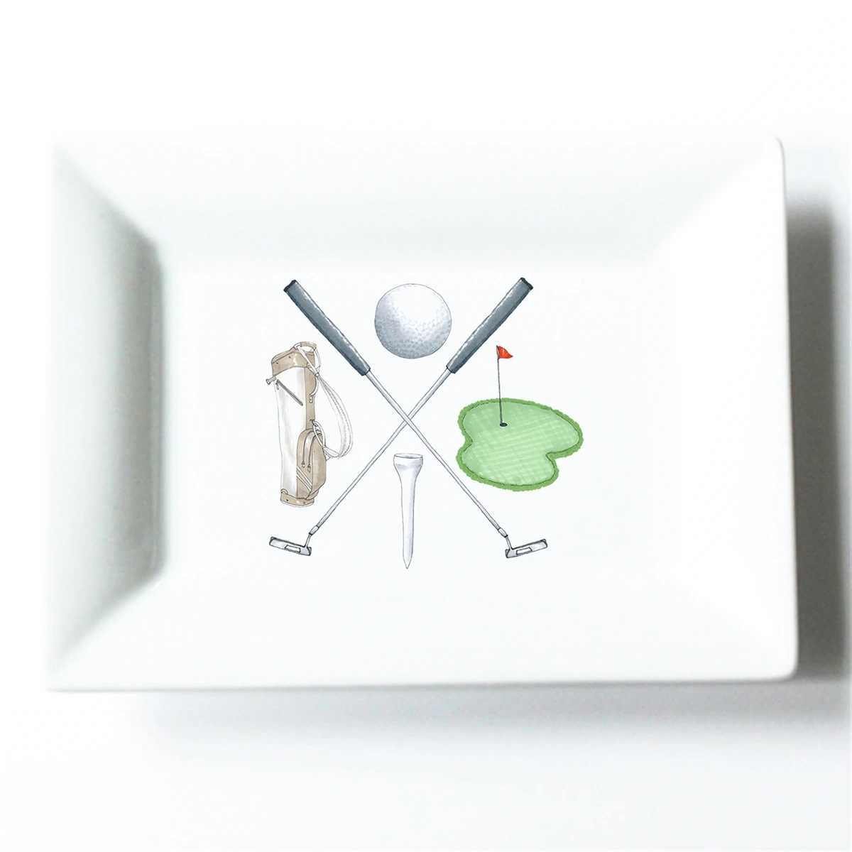 Golf Crest Mini Dish
