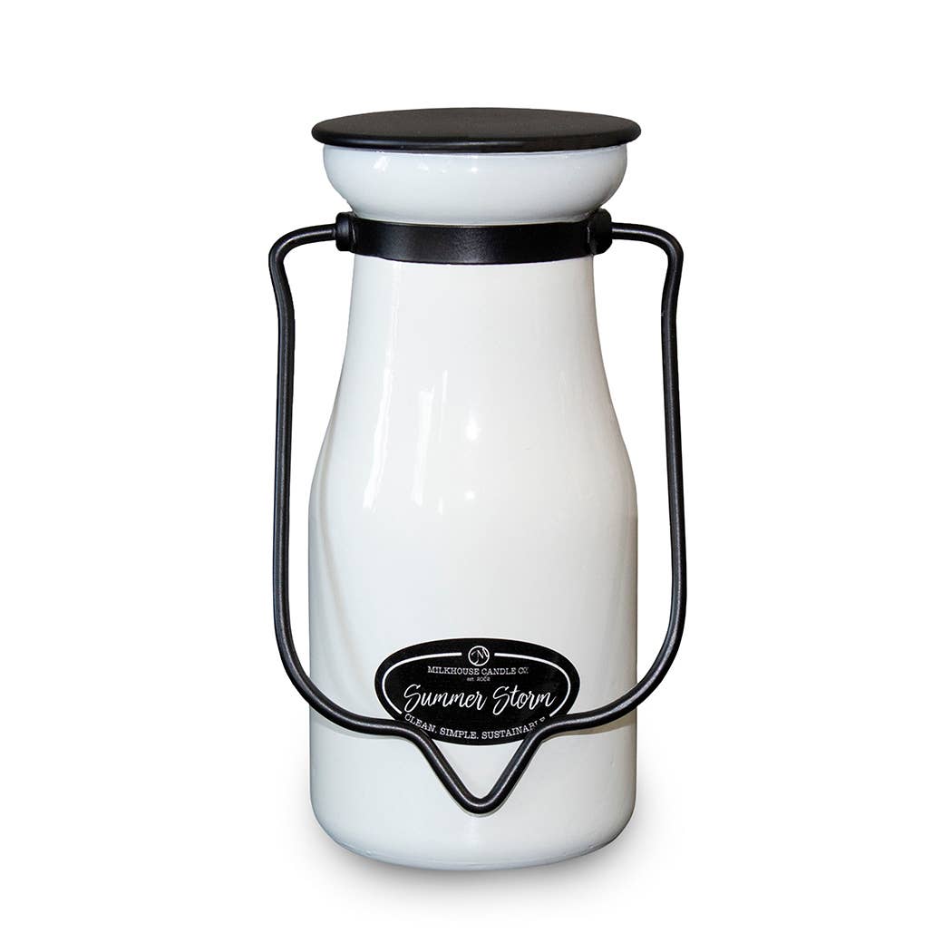 Summer Storm Milkbottle Candle