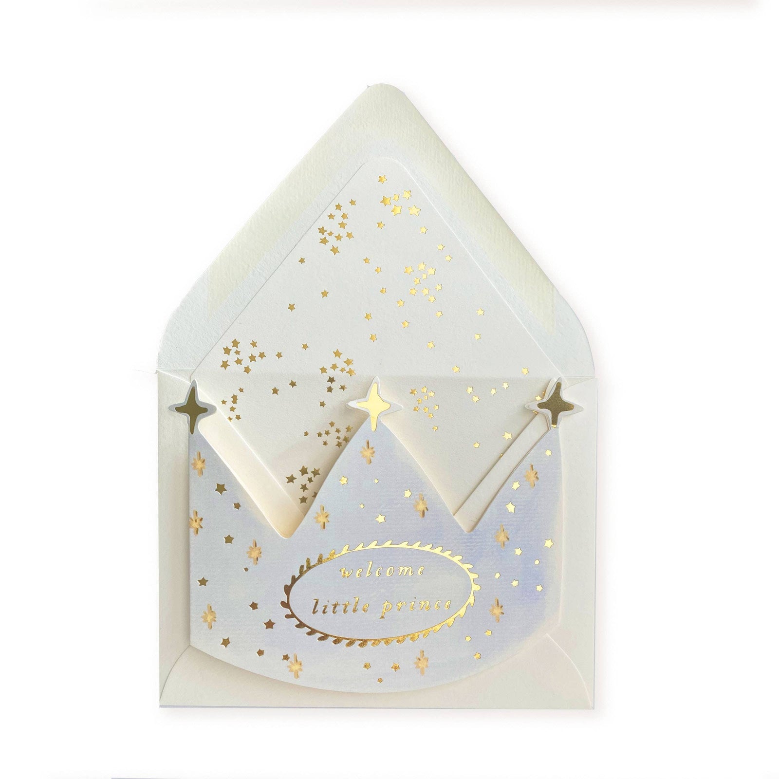 Welcome Little Prince Card