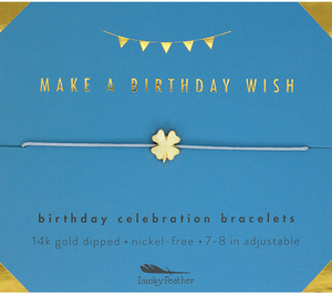 Birthday Celebration Bracelet - GOLD - Birthday Wish