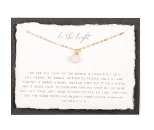 Be the Light Necklace