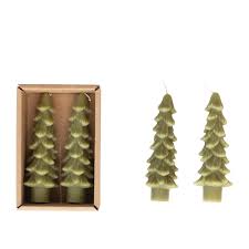 Boxed Tree Taper Candles